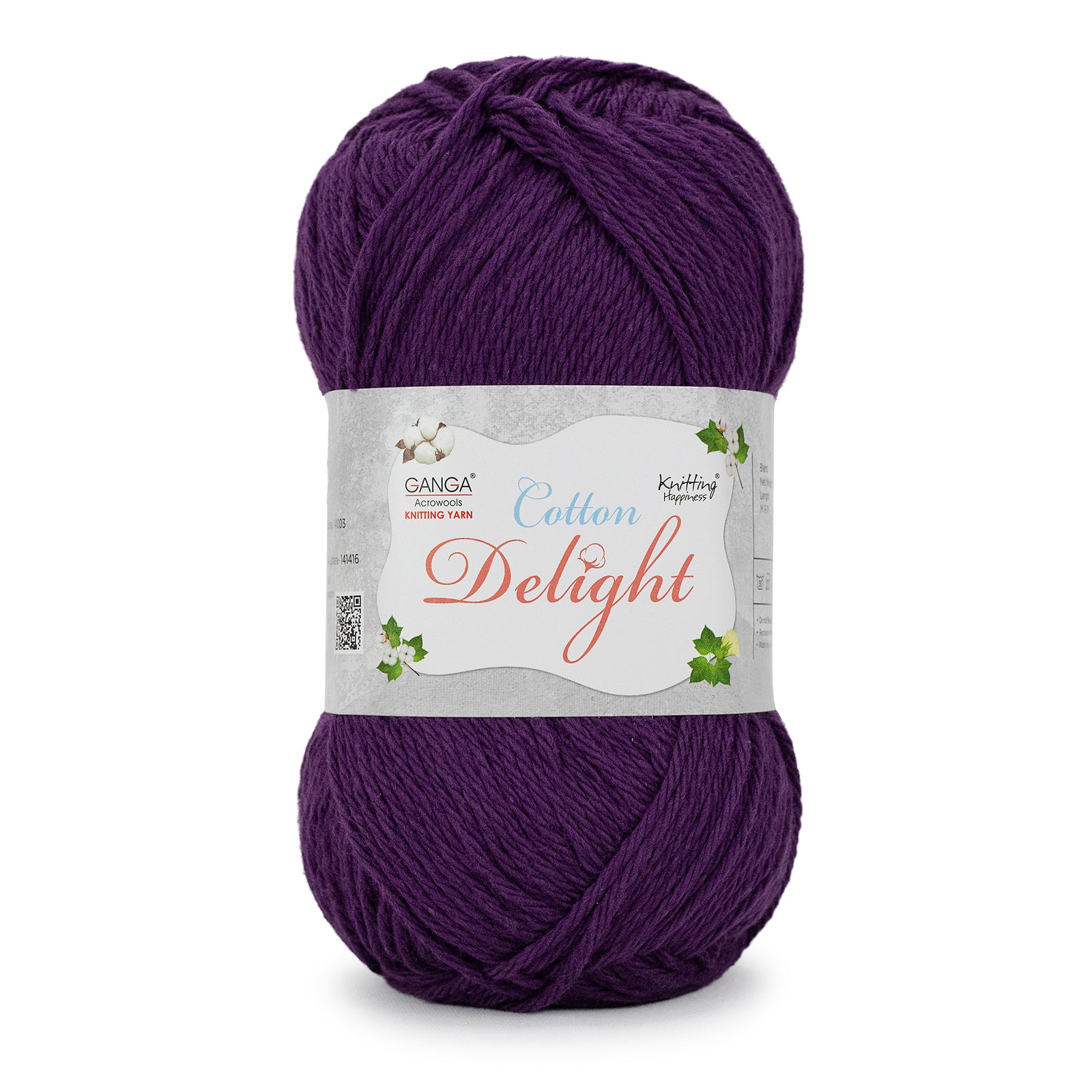 Cotton Delight Knitting Yarn - COD011 - Witch Purple