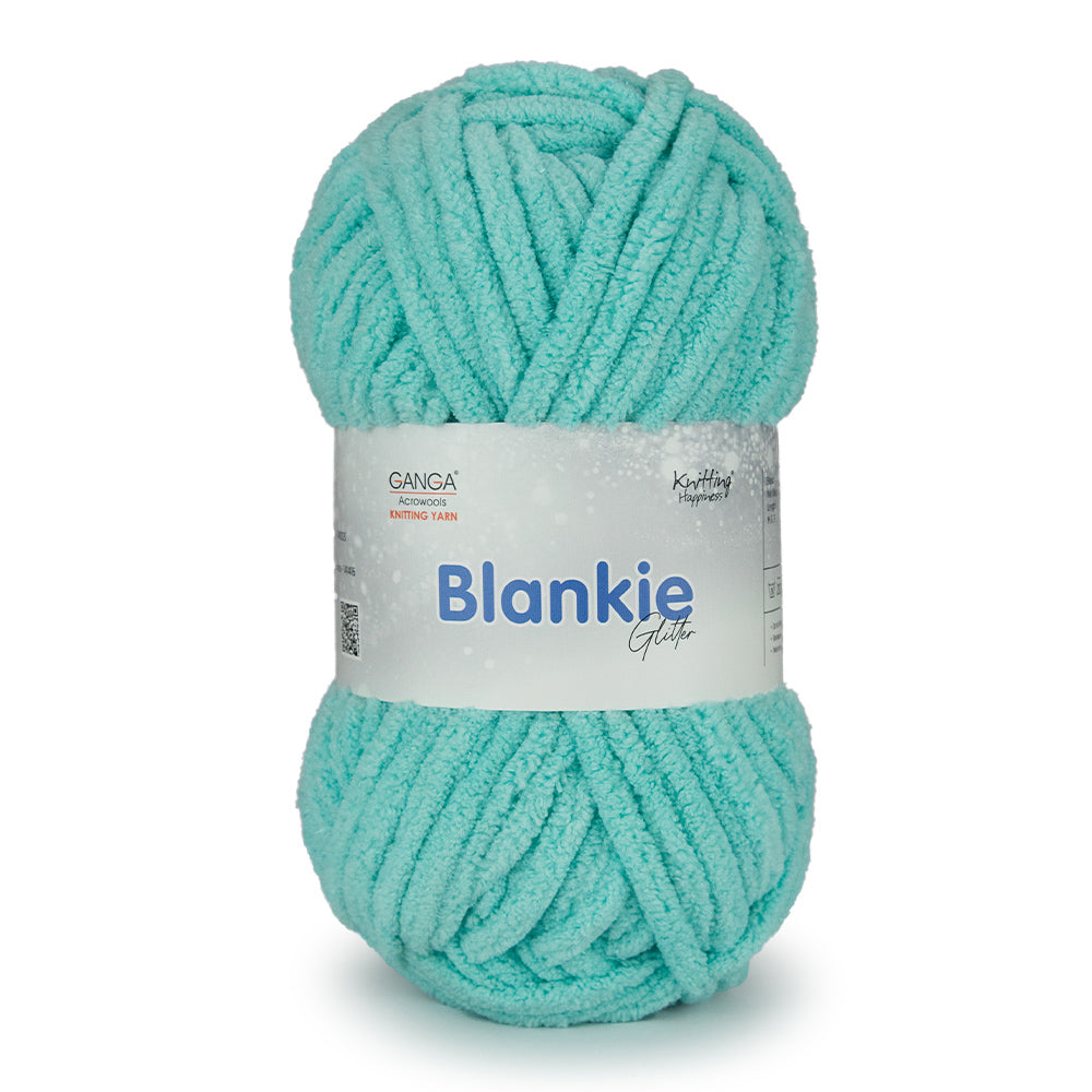 Blankie Glitter Knitting Yarn - BG0006-Fountain