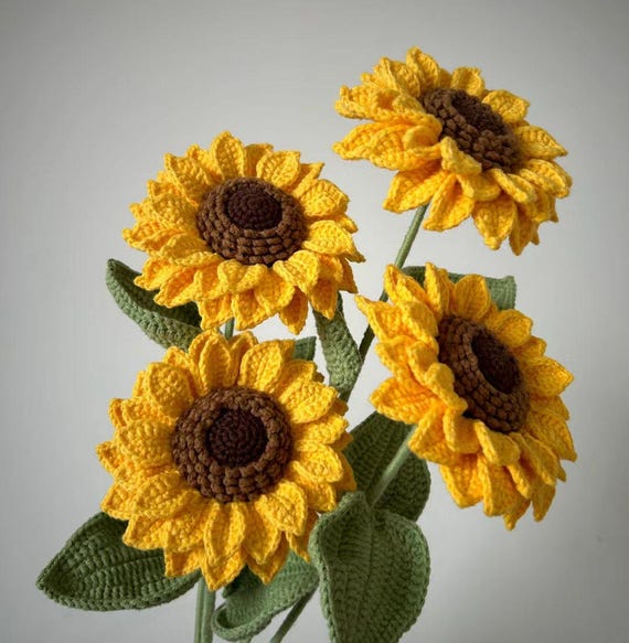 Crochet Sunflower